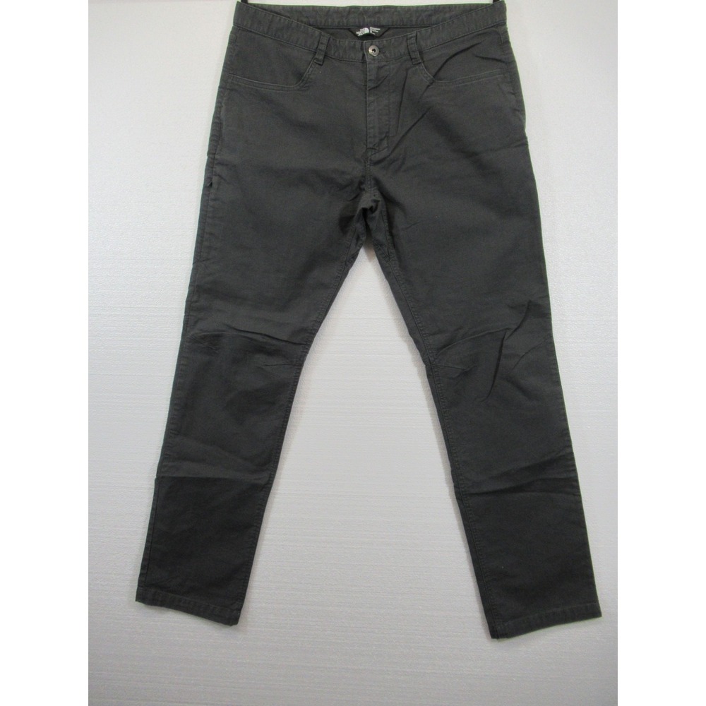 The North Face Motion Pants Men 36x33 Long Gray Articulated Knee NF0A2TCT